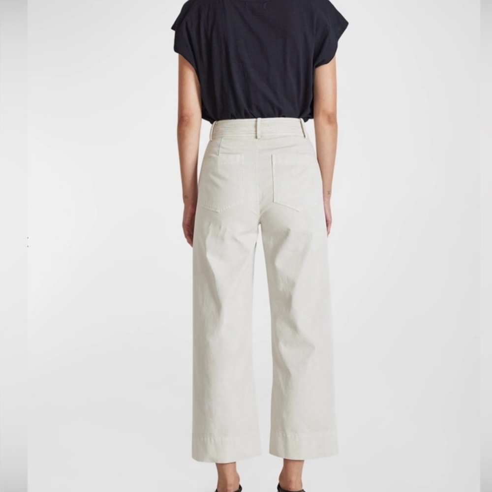 A piece apart chino merida pant in cream - Picture 2 of 10